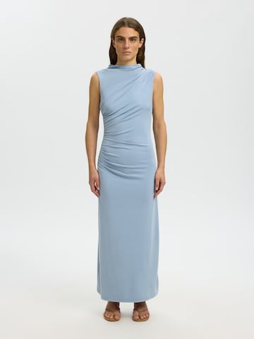 SELECTED Jurk in Blauw: voorkant