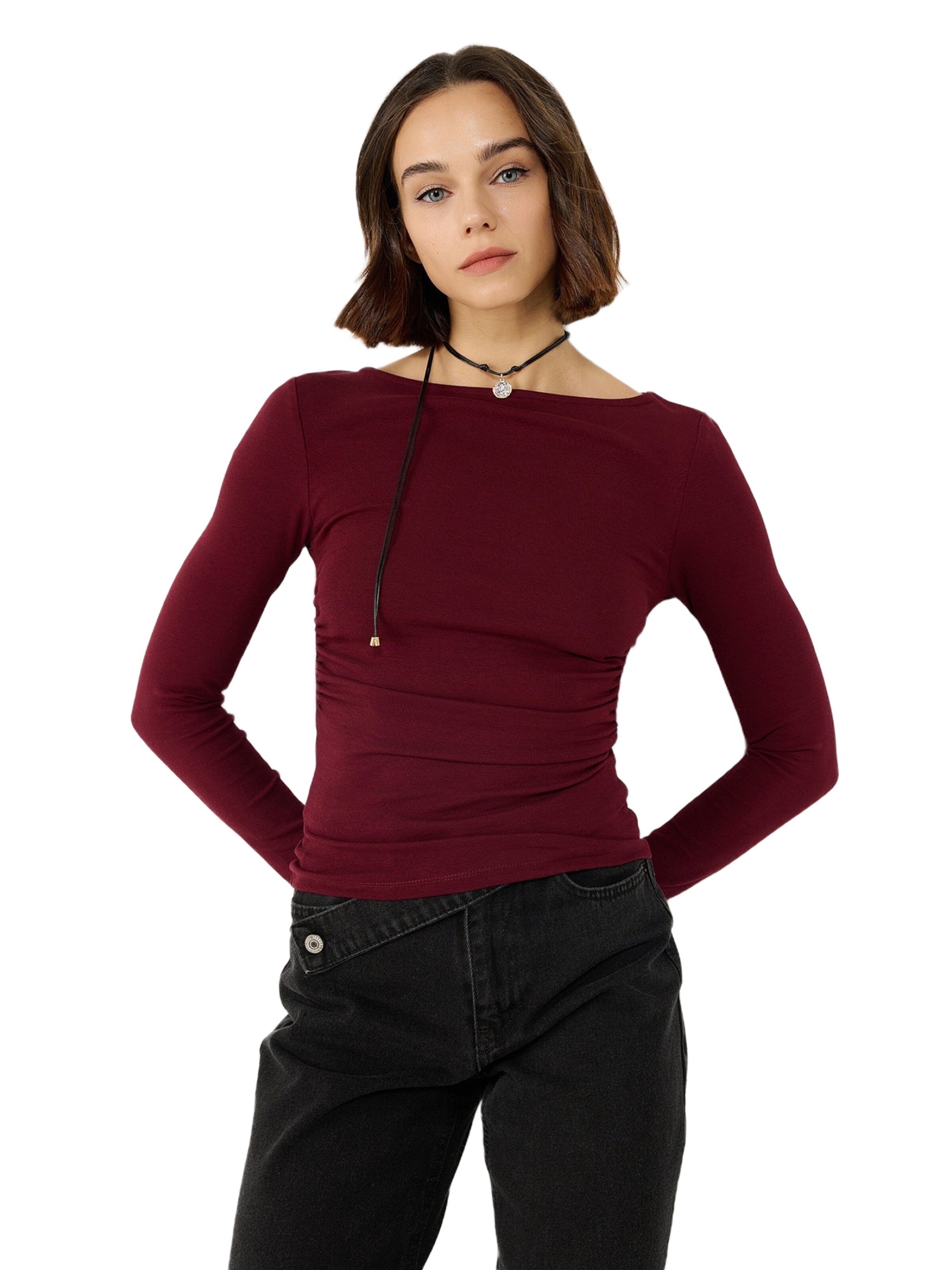 No Matter What Shirt in Rot: Vorderseite