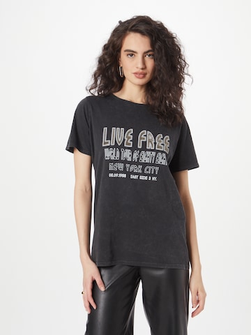 T-shirt River Island en noir : devant