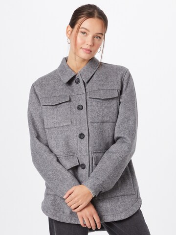 Veste mi-saison 'Gertrud' Soft Rebels en gris : devant