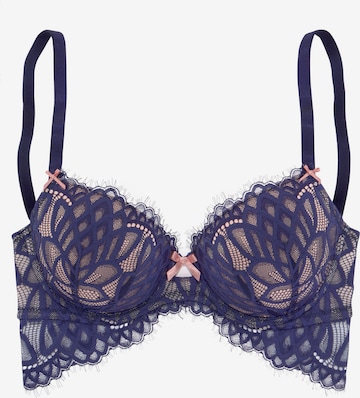 Push-up Soutien-gorge LASCANA en bleu : devant