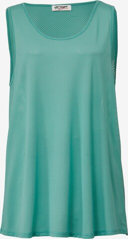 Angel of Style Top in Blue: front