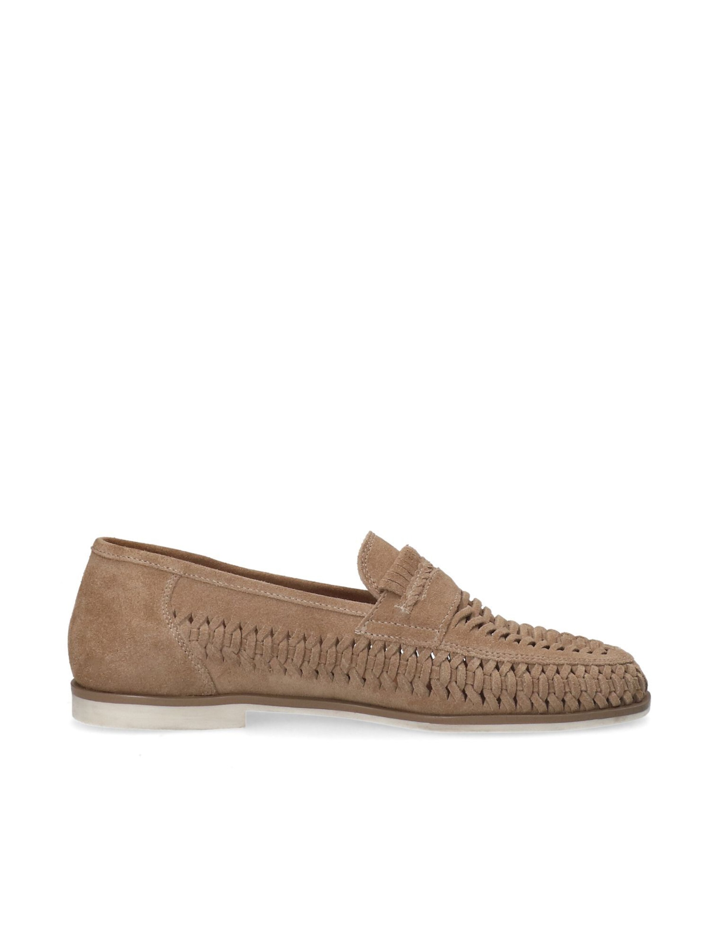 MANFIELD Classic Flats in Beige