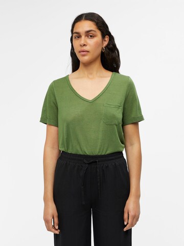 OBJECT - Camiseta 'Tessi' en verde: frente