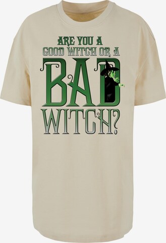 ABSOLUTE CULT T-Shirt 'The Wizard of Oz - Bad Witch' in Beige: Vorderseite