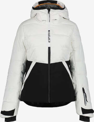 ICEPEAK Athletic Jacket in Black: front