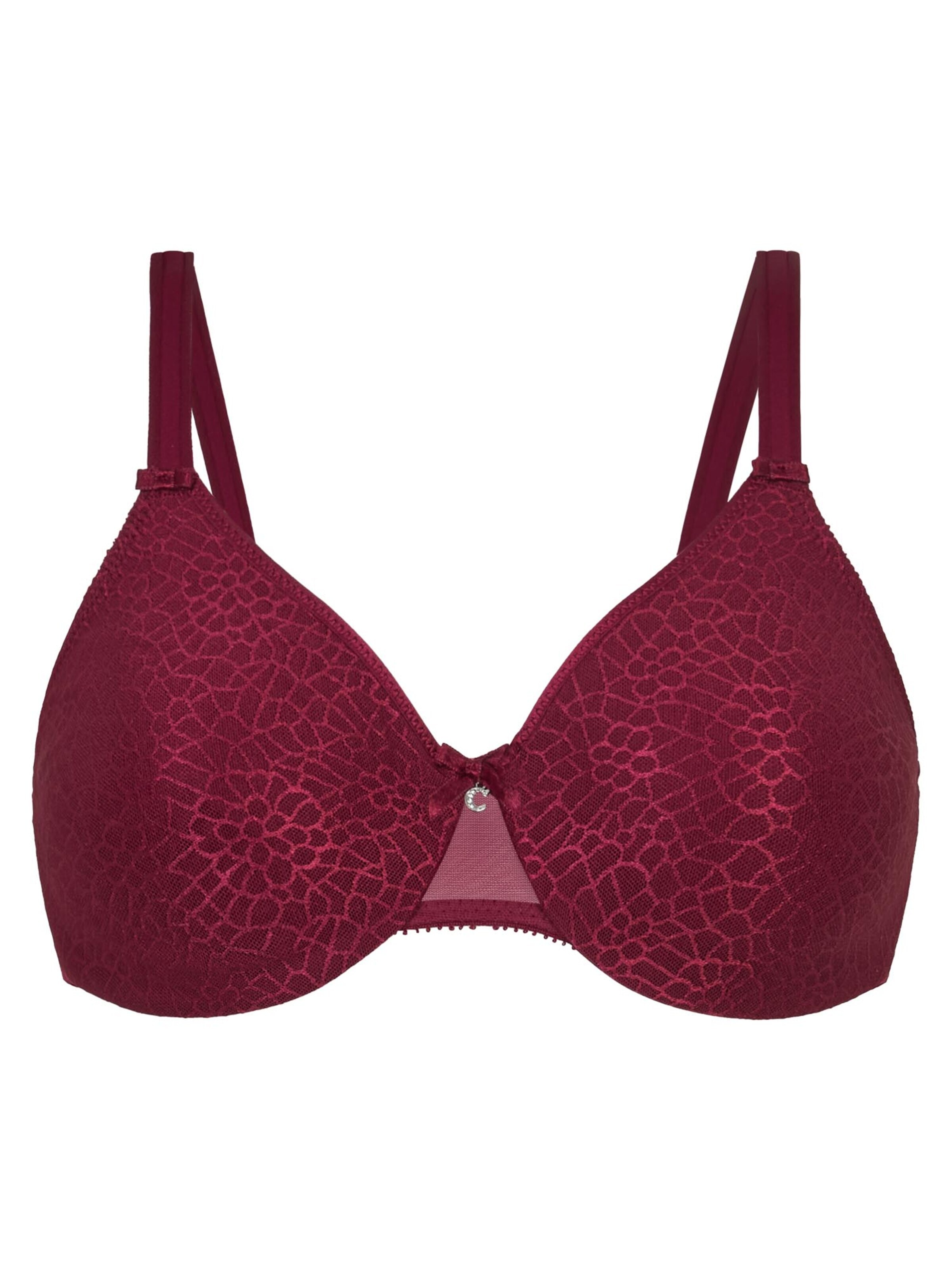 Chantelle Minimizer Minimizer 'Magnifique' in Rood: voorkant