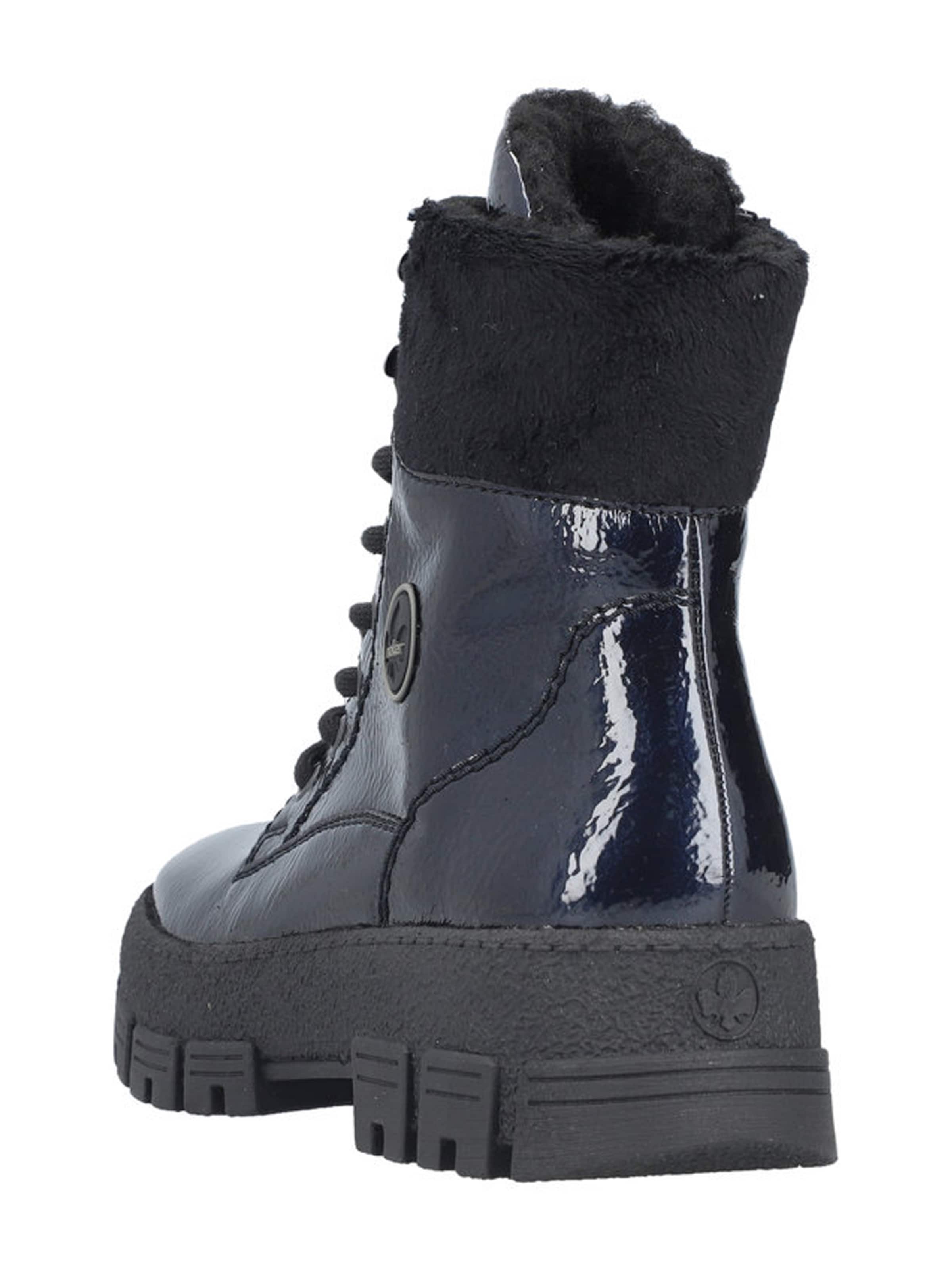 Bottines à lacets Rieker en bleu