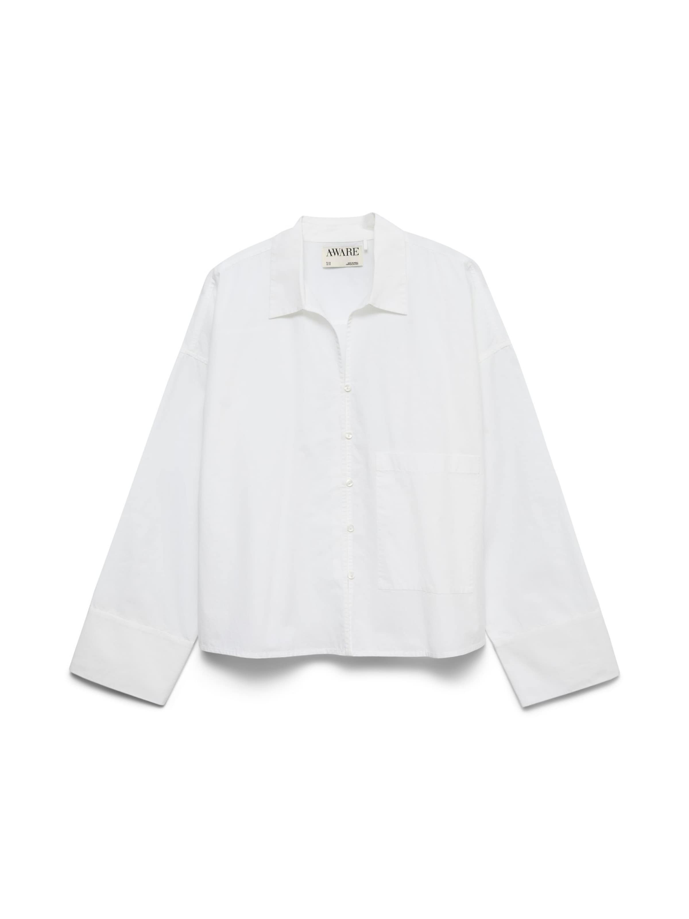 Chemisier 'VMAlly' VERO MODA en blanc : devant