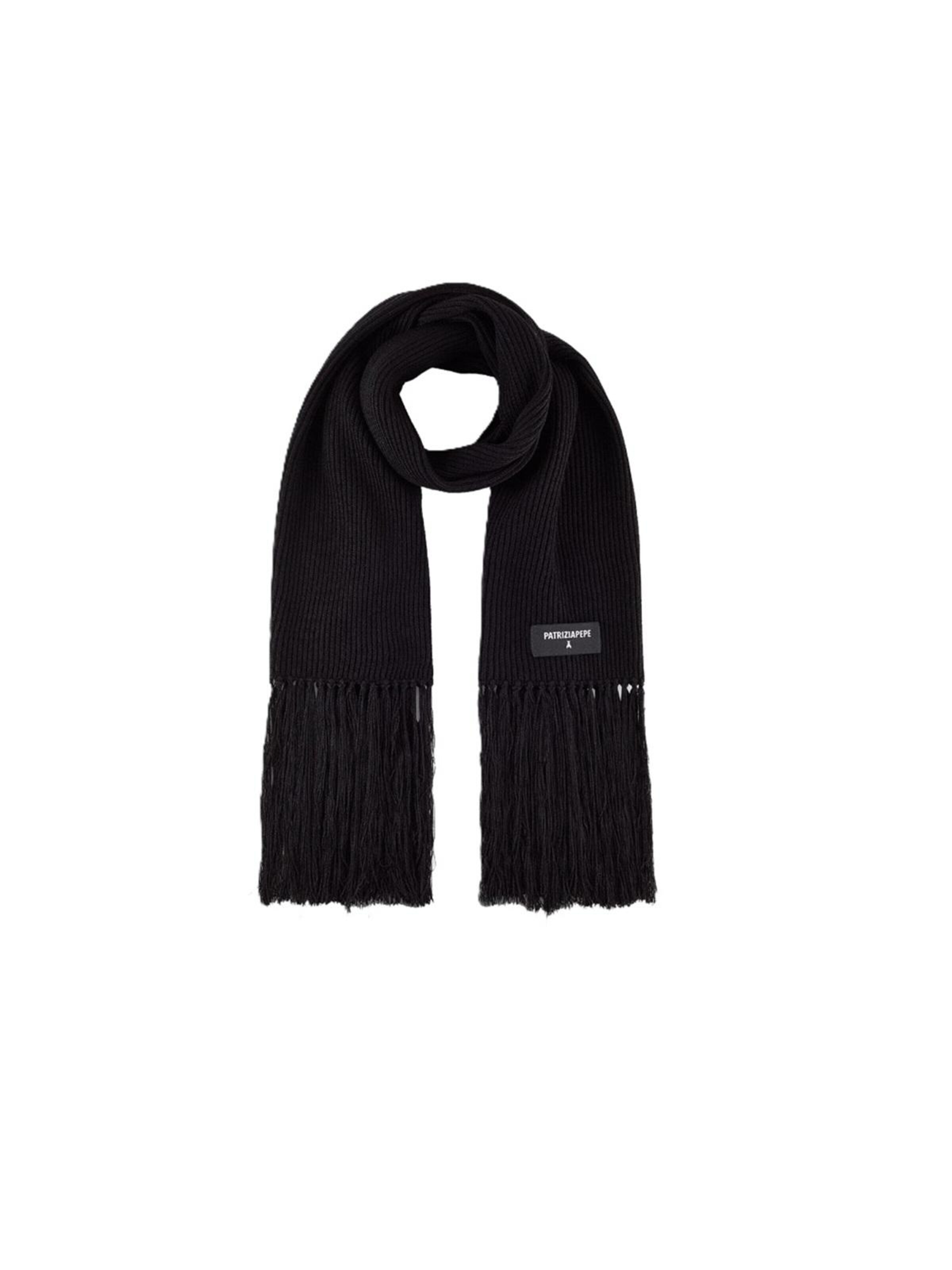 Sciarpa '8F0057/K903A' di PATRIZIA PEPE in nero: frontale