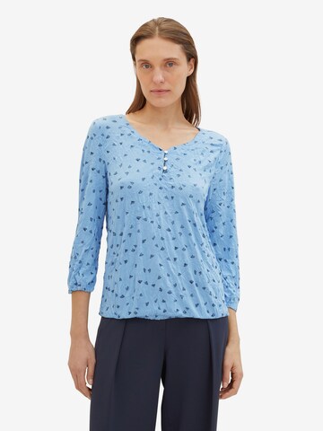 TOM TAILOR Blouse in Blue