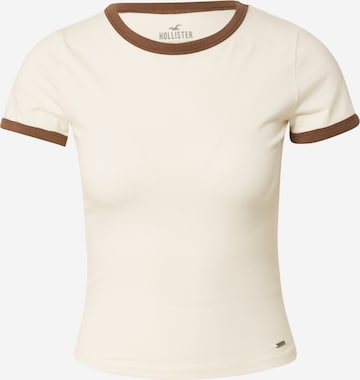 HOLLISTER T-Shirt in Weiß: predná strana