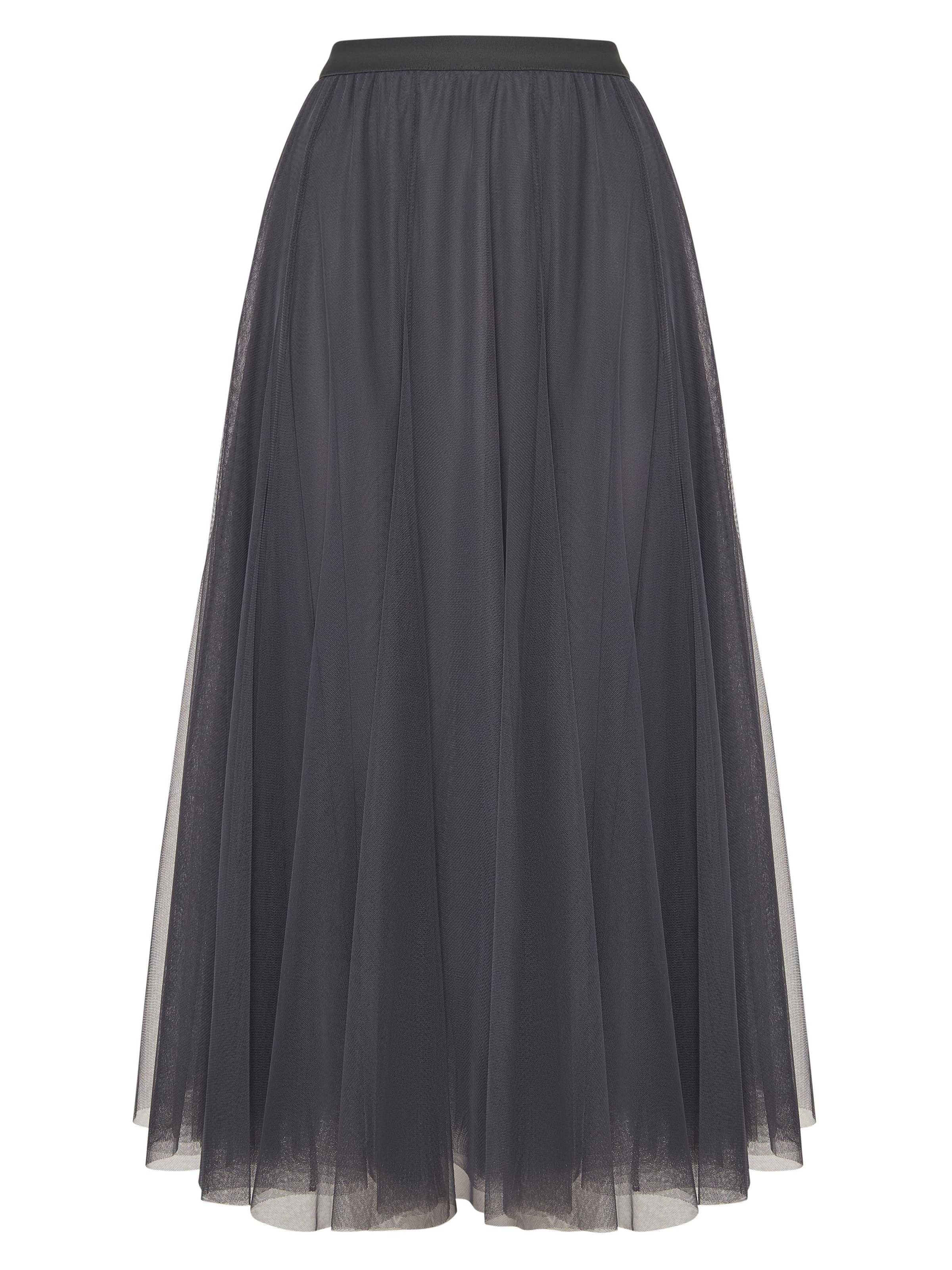 Serena Silueta Skirt 'Ballerina' in Grey: front