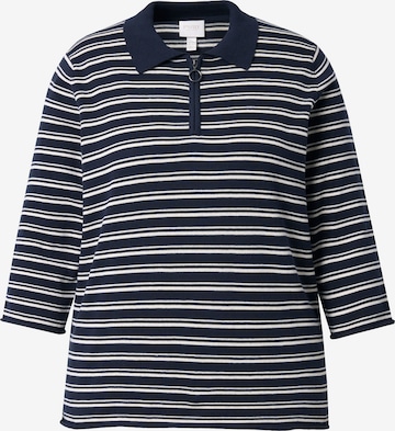 Ulla Popken Neulepaita värissä sininen: etupuoli