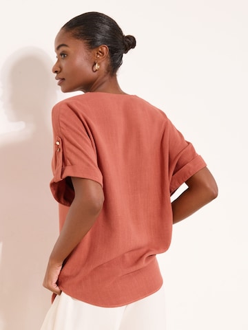 Lipsy Блузка в Оранжевый