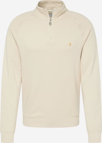 FARAH Sweatshirt 'Jim' i brun: forside