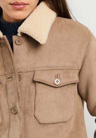 Pepe Jeans Tussenjas ' NINA ' in Beige
