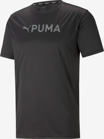 Maglia funzionale di PUMA in nero: frontale