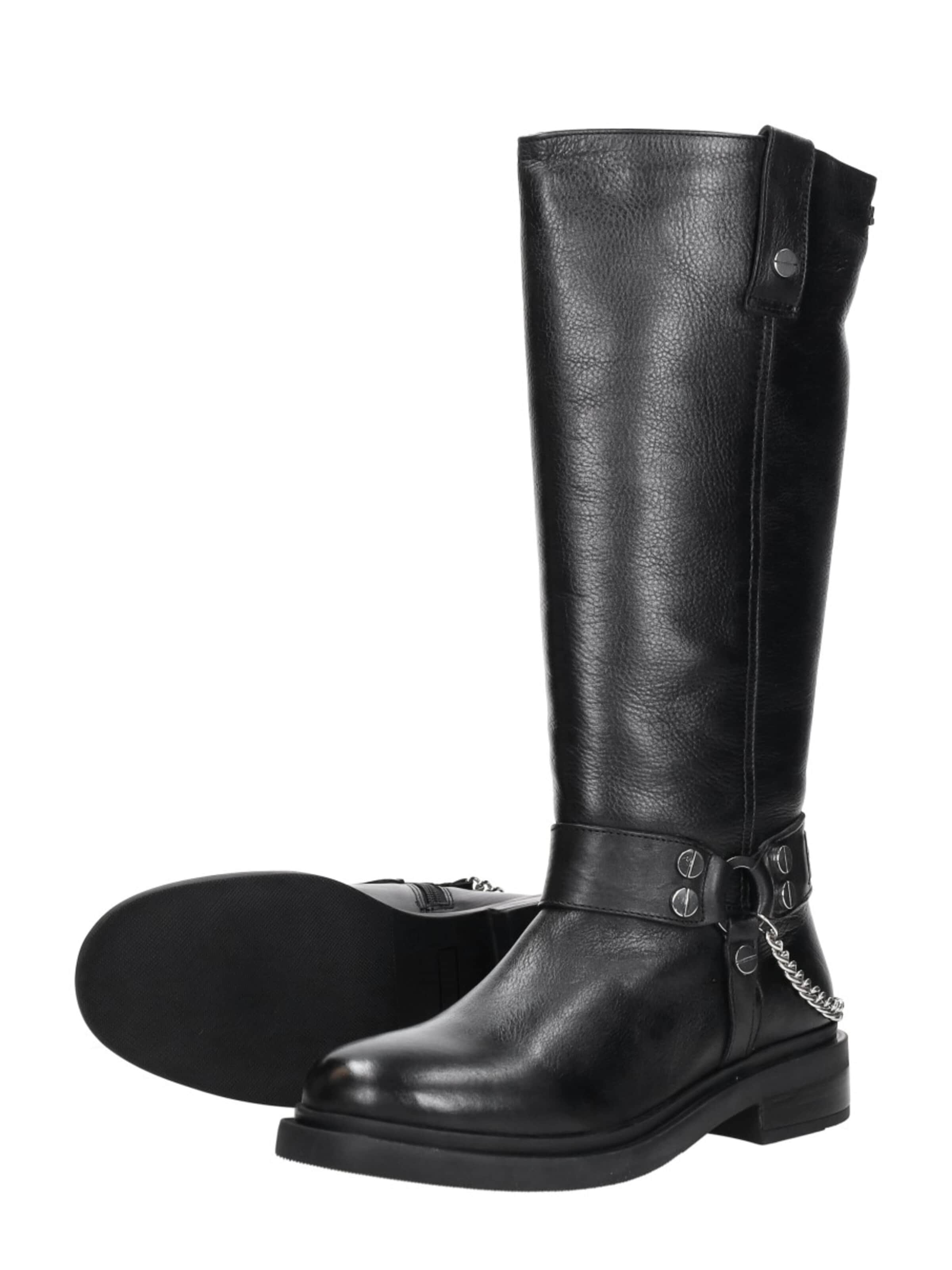 LAZAMANI Boots 'Leslie' in Zwart