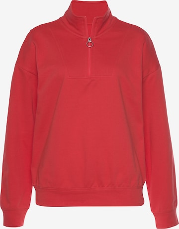 Sweat-shirt H.I.S en rouge : devant