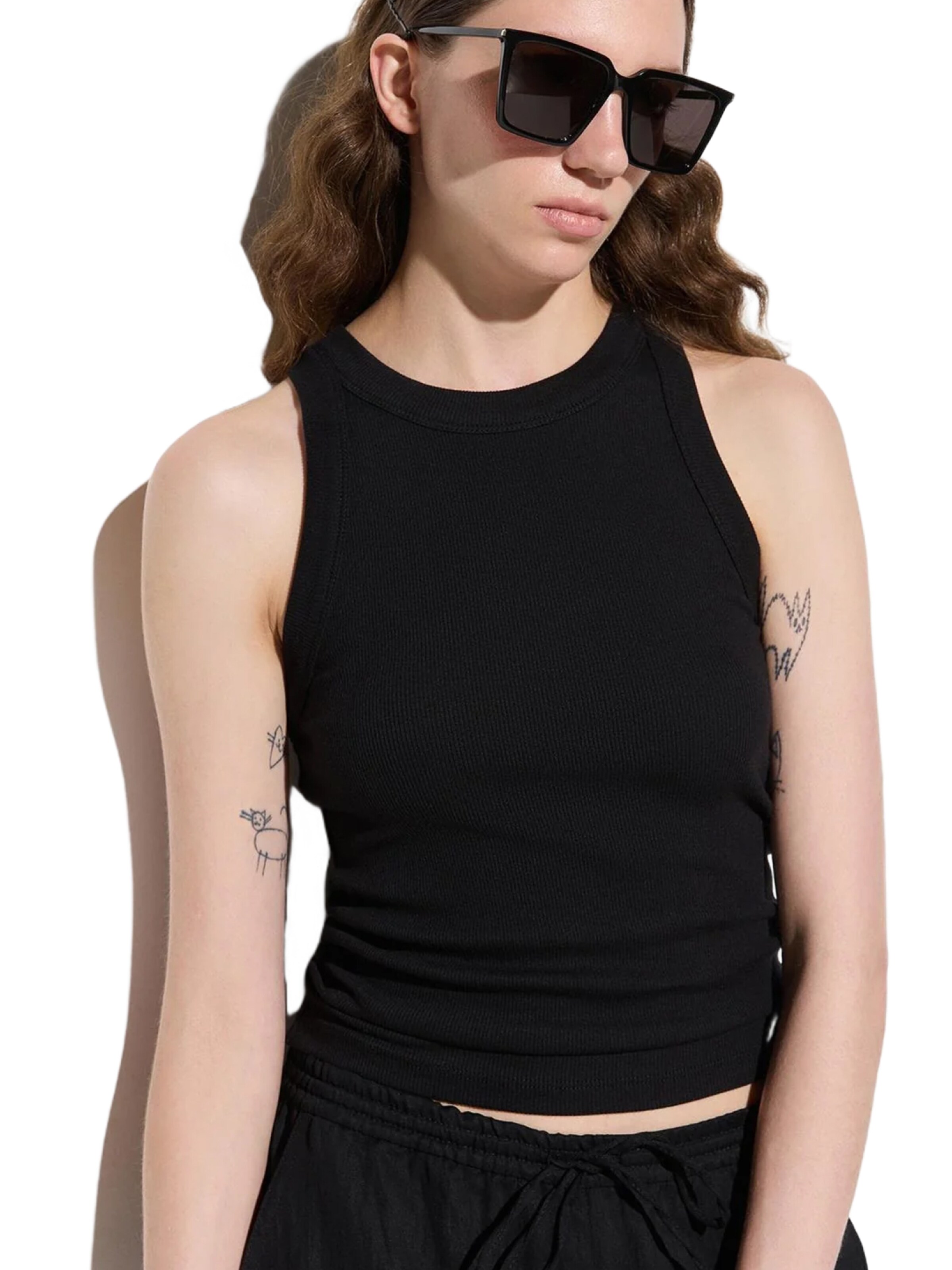 No Matter What Top in Black