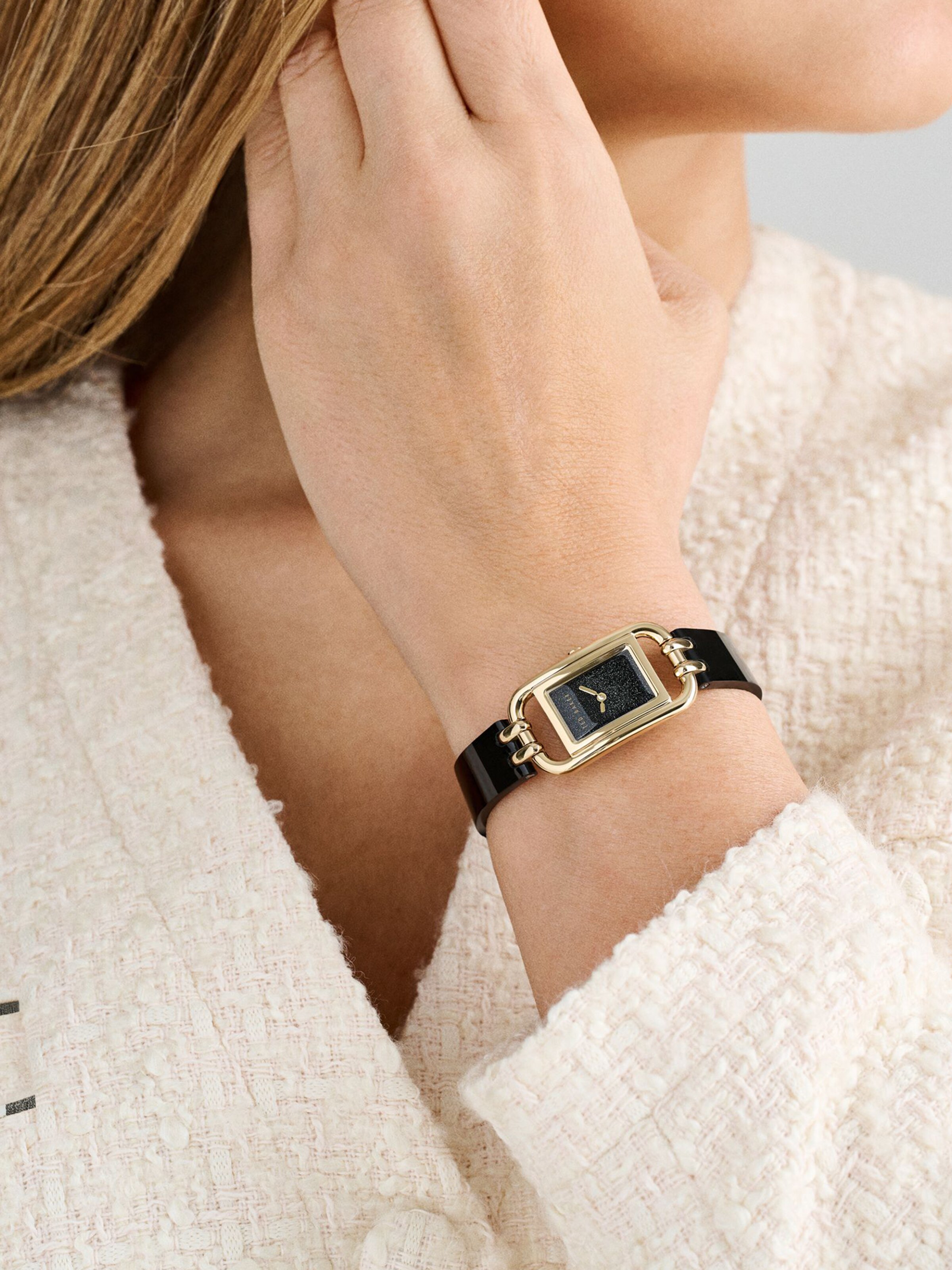 Ted Baker Analog watch 'Tessye' in Black: front