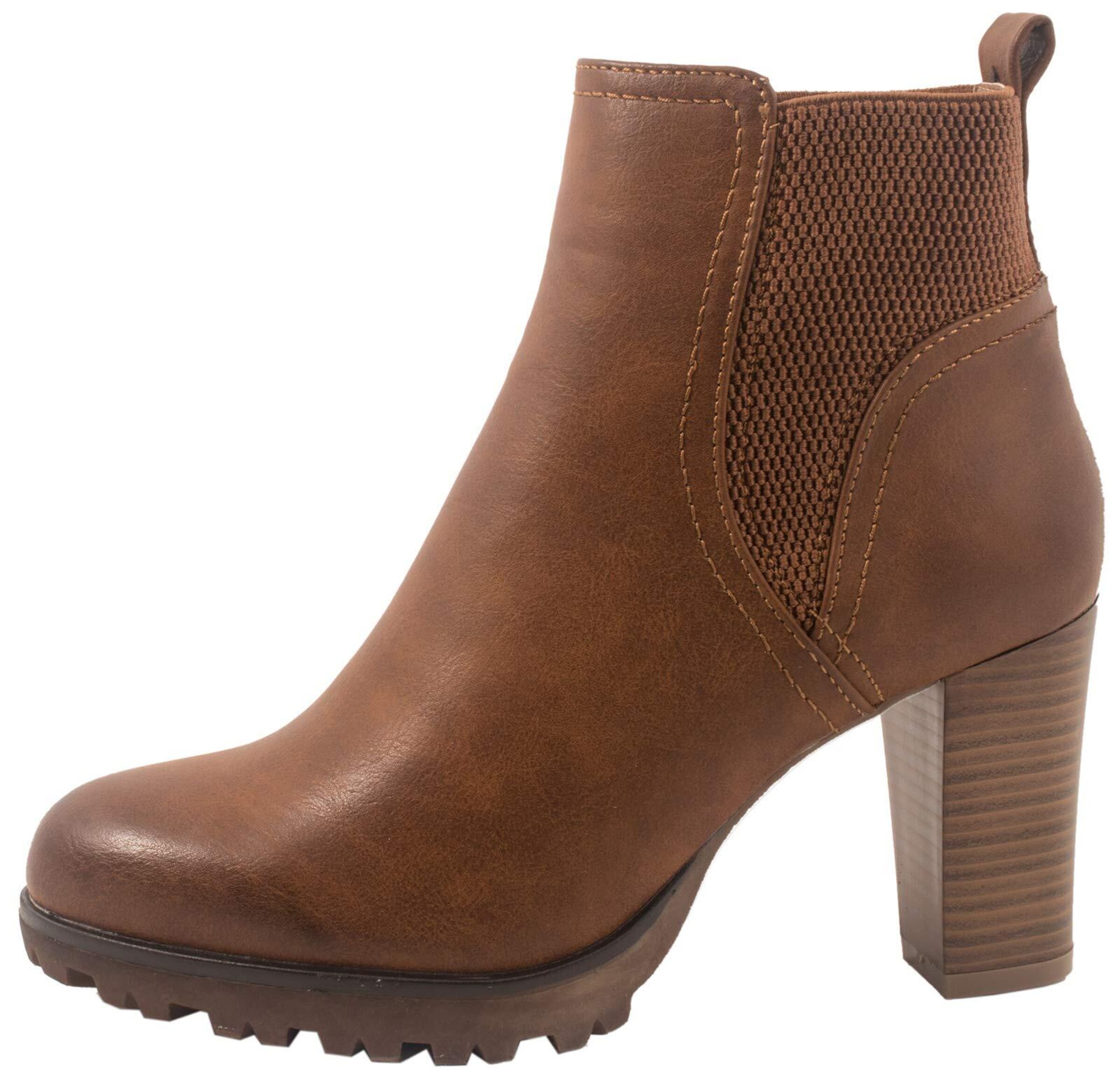 Bottines Elara en marron : devant