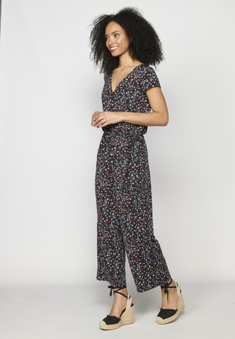 KOROSHI Jumpsuit in Zwart