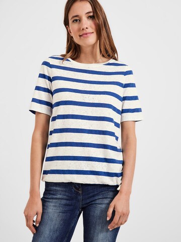 CECIL T-shirt i vit