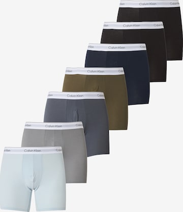 mėlyna Calvin Klein Underwear Boxer trumpikės: priekis