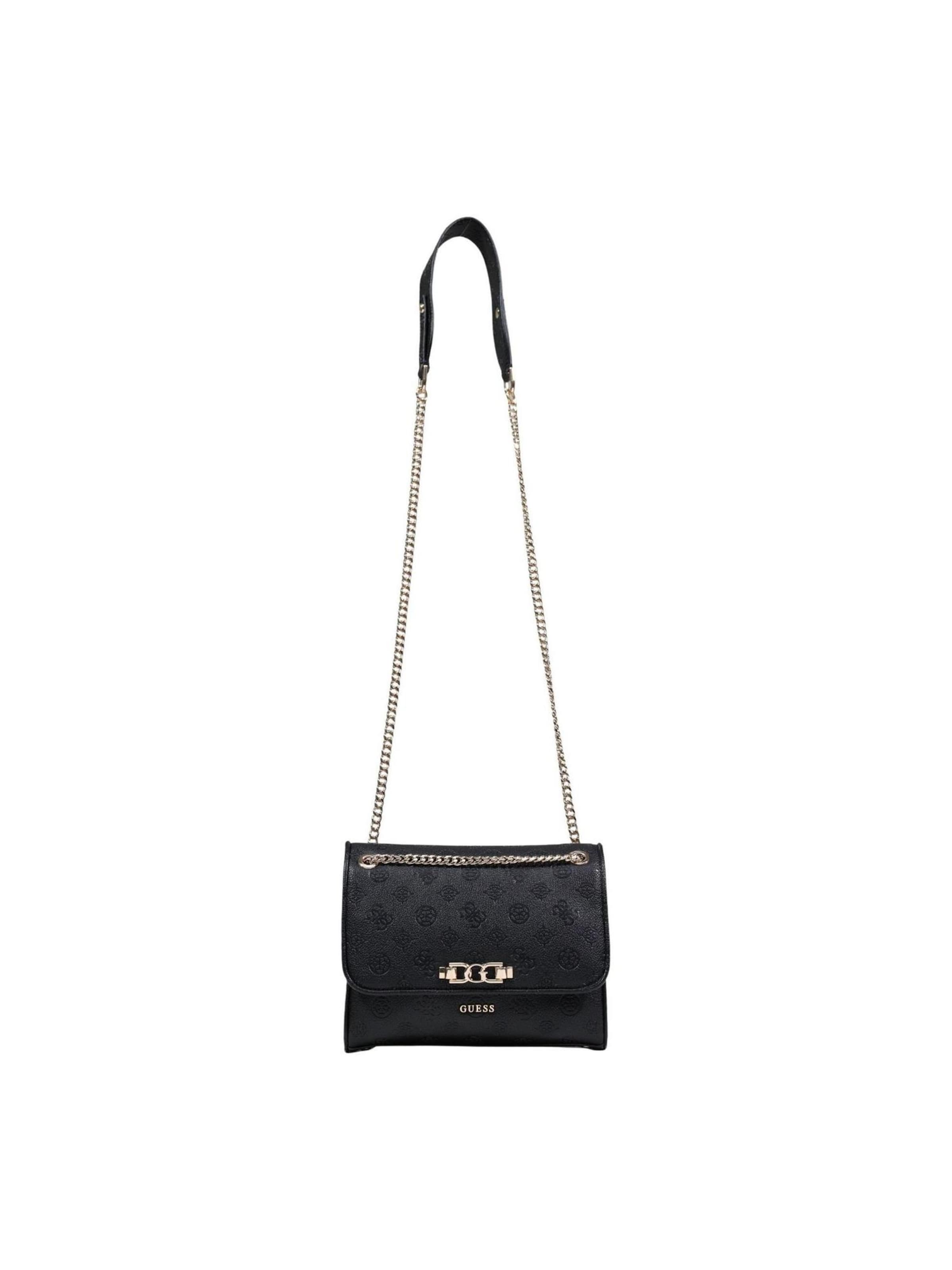 Borsa a spalla 'ANISE CONVERTIBLE XBODY FLAP HWPD99 16210' di GUESS in nero: frontale