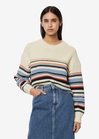 Marc O'Polo DENIM Sweater in White: front