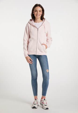 MYMO Zip-Up Hoodie in Pink