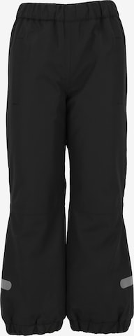 ZigZag Regular Outdoor Pants 'Easy' in Black: front