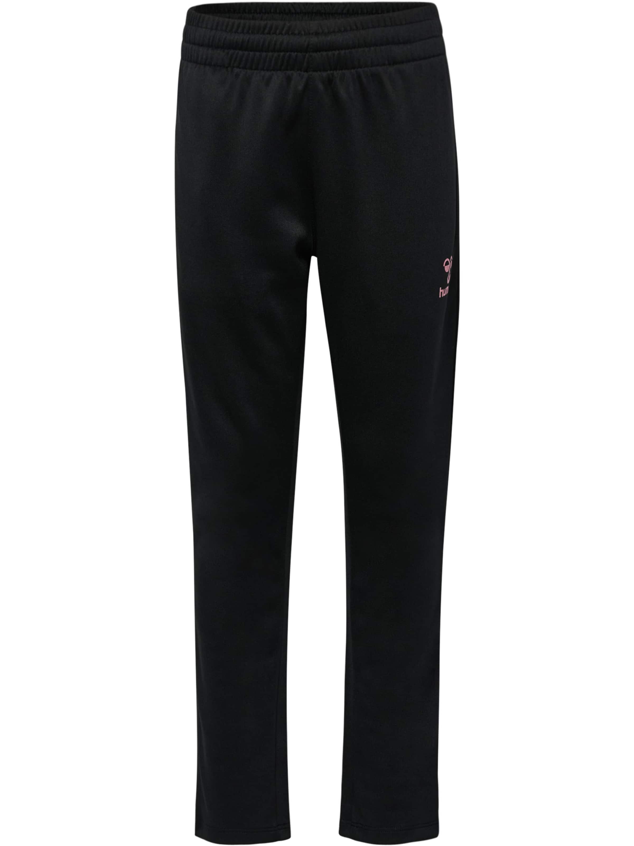 Regular Pantalon de sport 'SHIMMER' Hummel en noir : devant