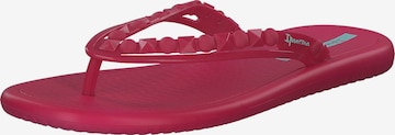 Ipanema T-Bar Sandals 'Meu Sol' in Pink: front