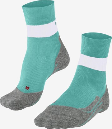 FALKE Sportsocken 'RU Compression Stabilizing' in Blau: Vorderseite
