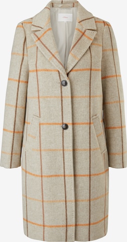 s.Oliver Between-Seasons Coat in Beige: front