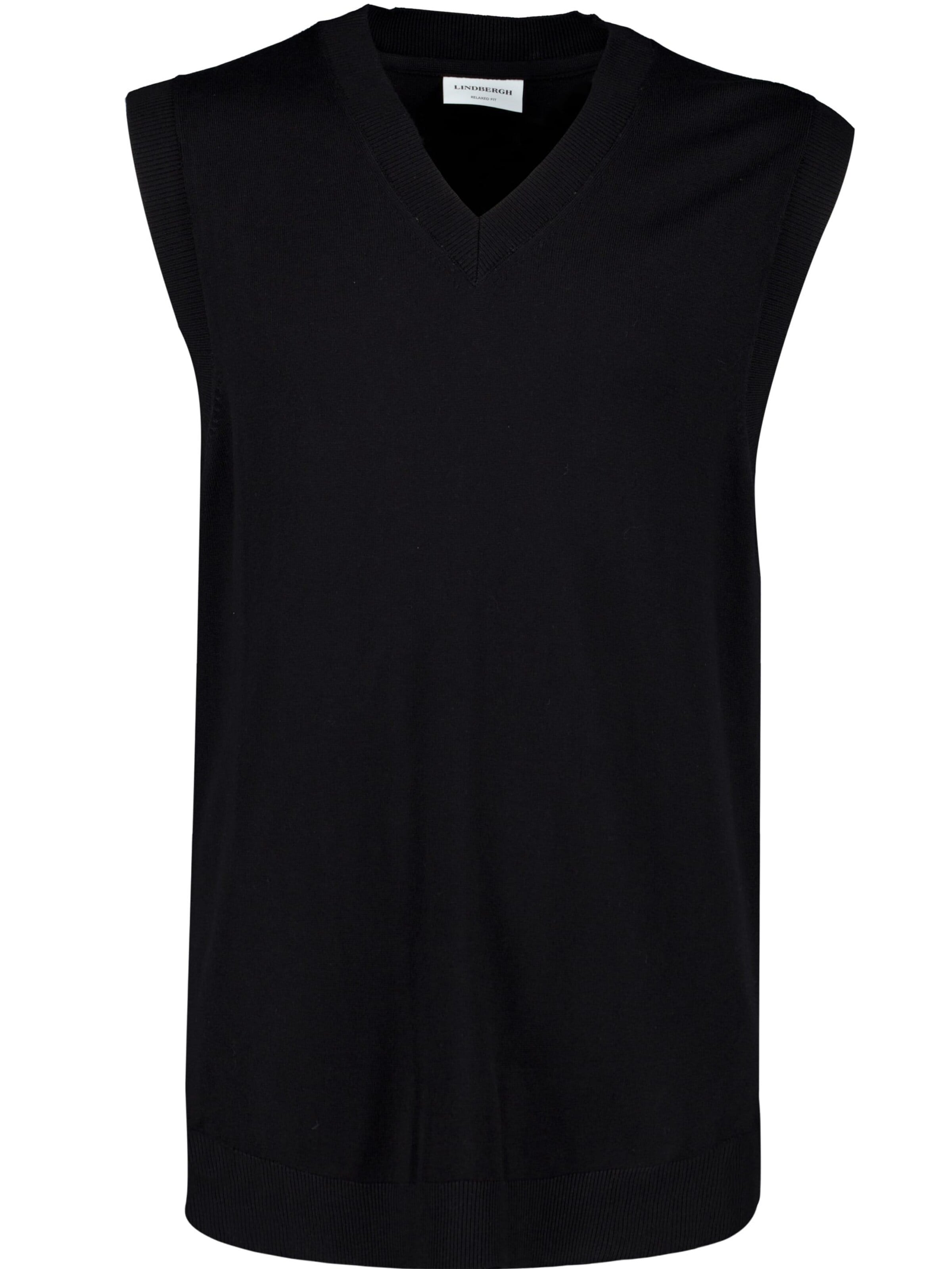 Lindbergh Sweater Vest in XXXL in Black, Item view