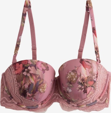 Push-up Sutien de la B by Ted Baker pe roz: față