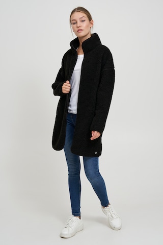 Oxmo Between-Seasons Coat 'TOVA' in Black