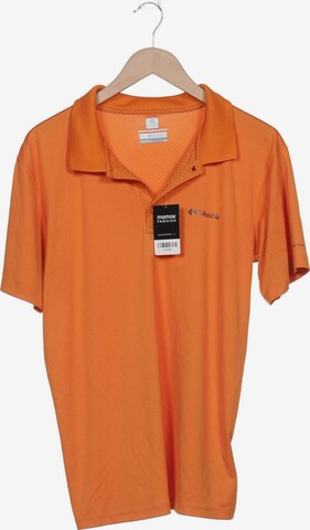 COLUMBIA Poloshirt L in Orange: predná strana