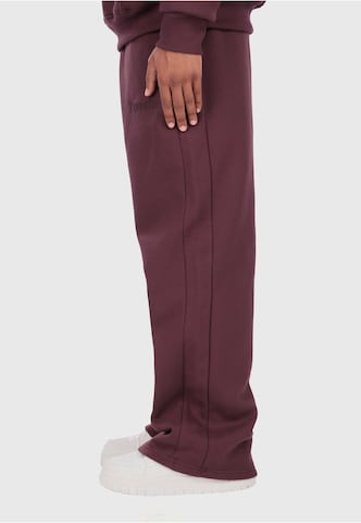 Loosefit Pantalon Dropsize en rouge