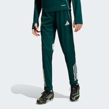 ADIDAS PERFORMANCE - Slimfit Pantalón deportivo 'Arsenal Tiro 25 Competition' en verde: frente