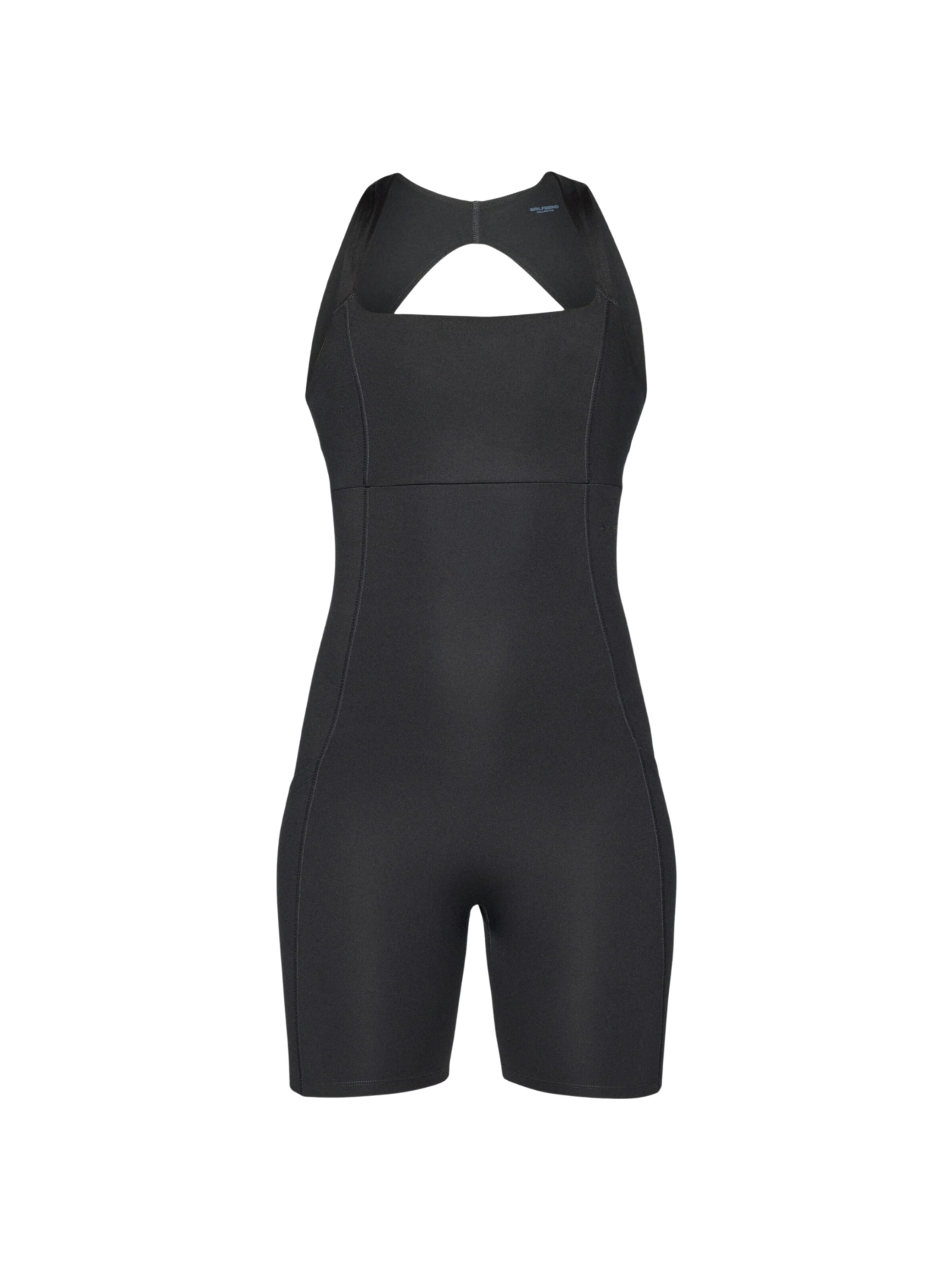 Girlfriend Collective - Top ' Tina ' en negro: frente