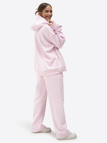 TATES Wide leg Workout Pants in Pink
