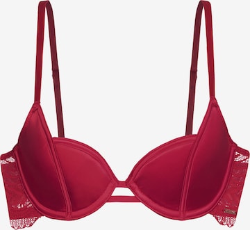 raudona Dorina Plati Liemenėlė: priekis