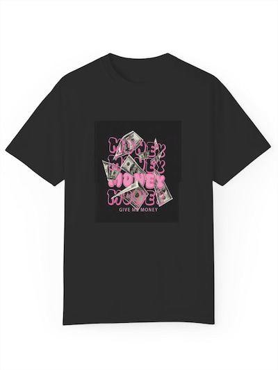GORHEY Shirt 'Women's Summer Crew Neck Short-Sleeve Personalized Print Tees' in Black, Item view