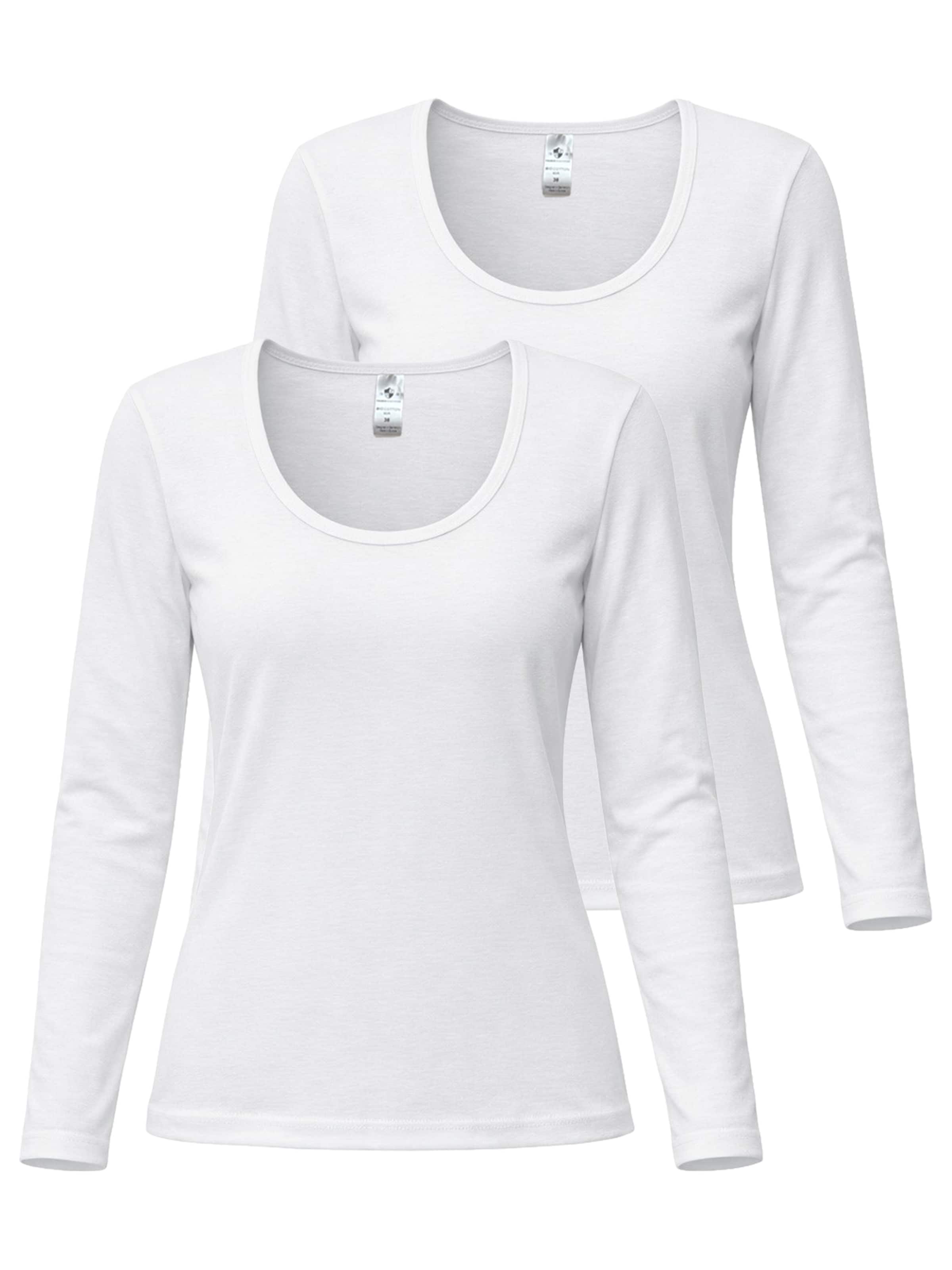 Haasis Bodywear Unterhemd 'CLASSIC' in Weiß: Vorderseite