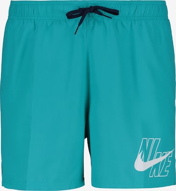 Nike Swim Badeshorts in Blau: front